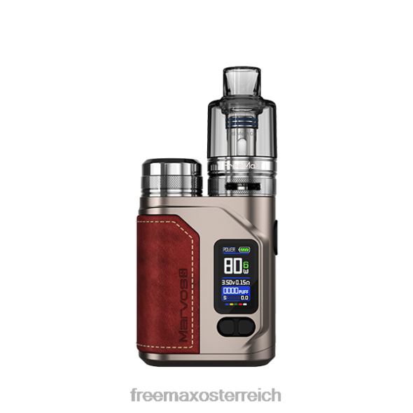 FreeMAX Store | FreeMAX MARVOS s 80-W-Kit gunmetal-rot 8086R37
