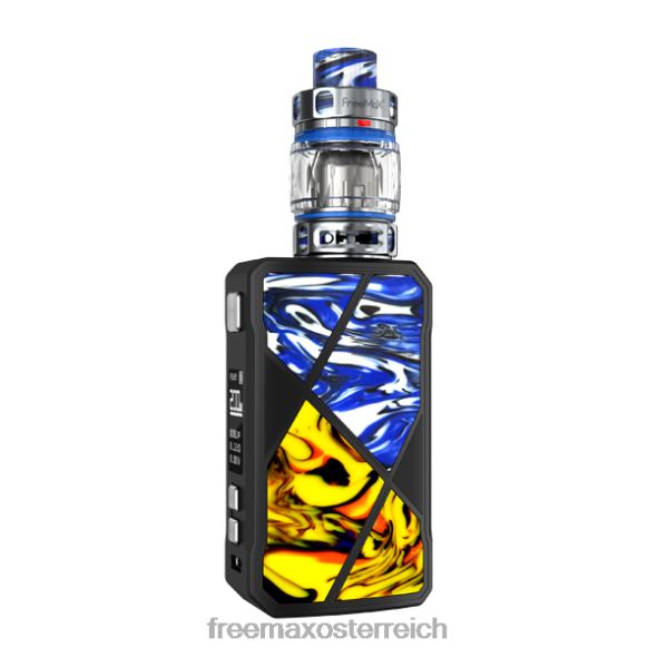FreeMAX Store | FreeMAX MAXUS 200-W-Kit Blau Gelb 8086R7