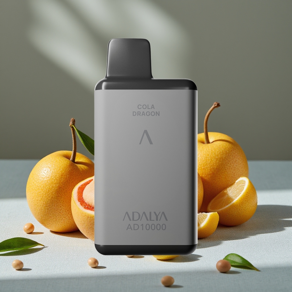Adalya AD 10000 Puffs Damenmörder Space Gray Aluminium