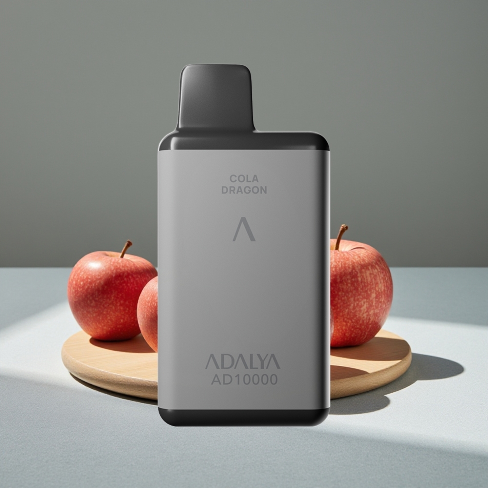Adalya AD 10000 Puffs Space Grau Die Zwei Äpfel großhandel vapes Austria