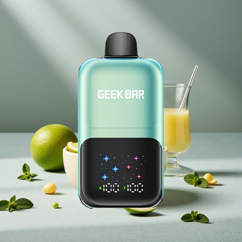 GEEK BAR 2GO 50000 Puffs 20mL Dual Tanks Kühle Minze Eis
