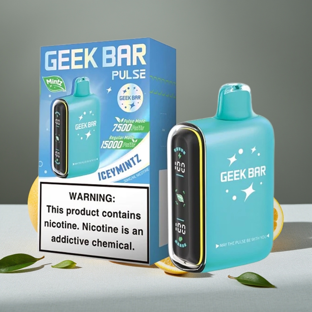 Geek Bar Pulse 15000 Züge 16ML Minze Edition großhandel vapes Austria