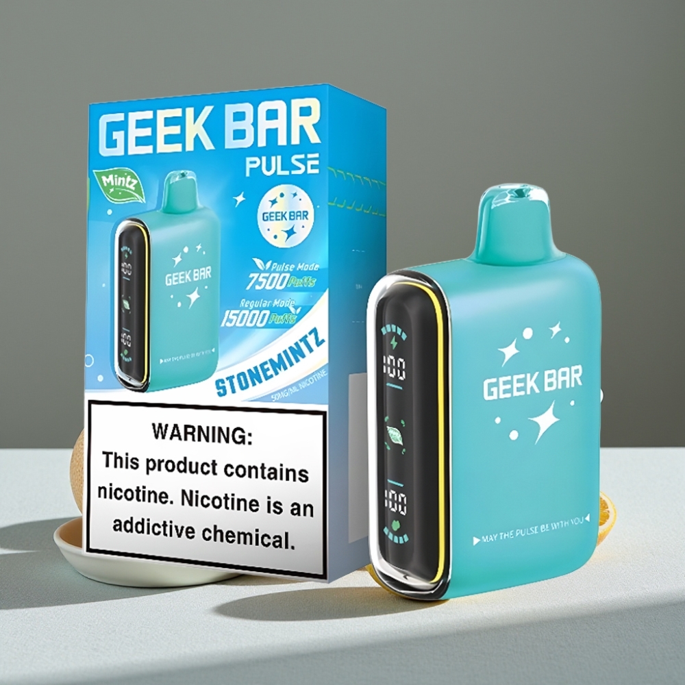 Geek Bar Pulse 15000 Züge 16ML Minze Edition großhandel vapes Austria