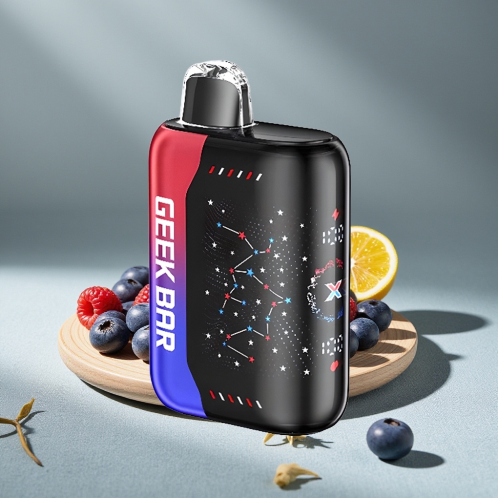 Geek Bar Pulse X 25000 Puffs 18mL Dual Mesh Coil Patriotische Ausgabe