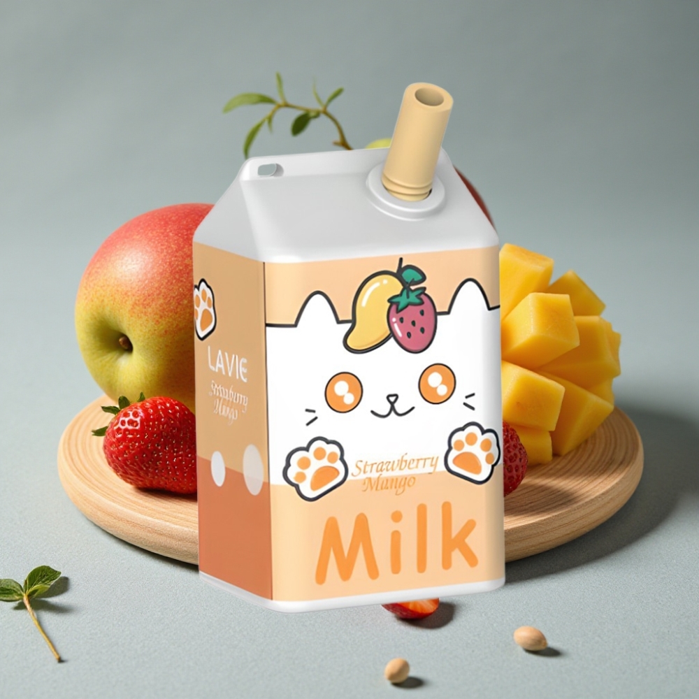 LAVIE Milk 7000 Puffs 16ML Erdbeer Mango großhandel vapes Austria