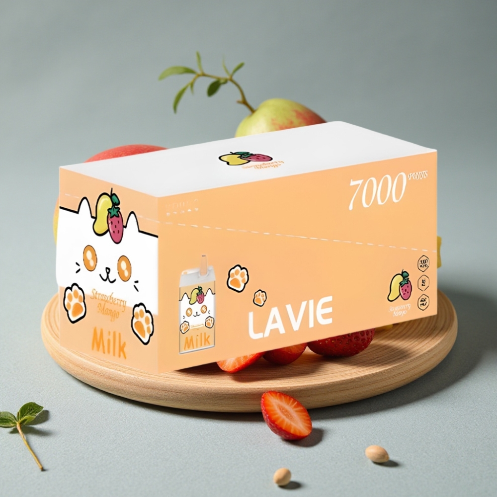 LAVIE Milk 7000 Puffs 16ML Erdbeer Mango großhandel vapes Austria