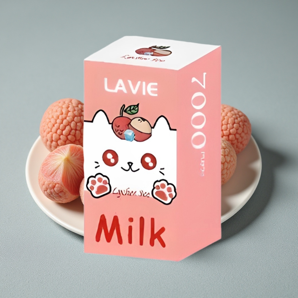 LAVIE Milk 7000 Puffs 16ML Litschi-Eis großhandel vapes Austria