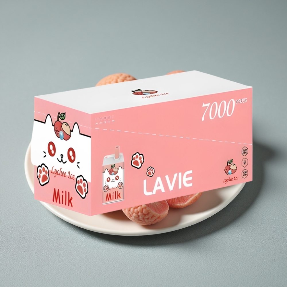 LAVIE Milk 7000 Puffs 16ML Litschi-Eis großhandel vapes Austria