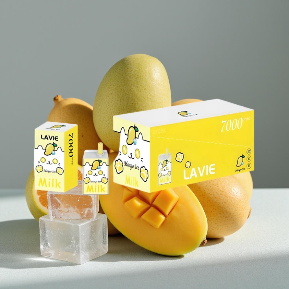 LAVIE Milk 7000 Puffs 16ML Mangoeis großhandel vapes Austria