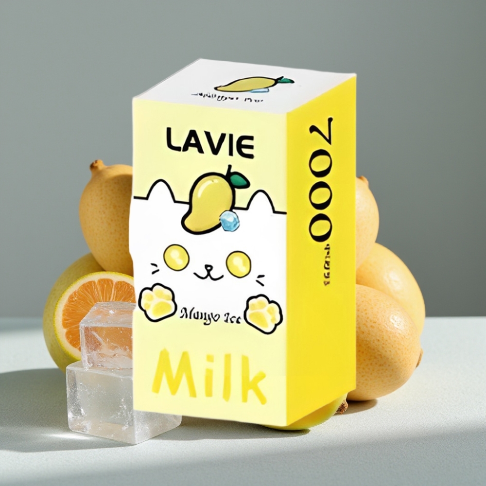 LAVIE Milk 7000 Puffs 16ML Mangoeis großhandel vapes Austria