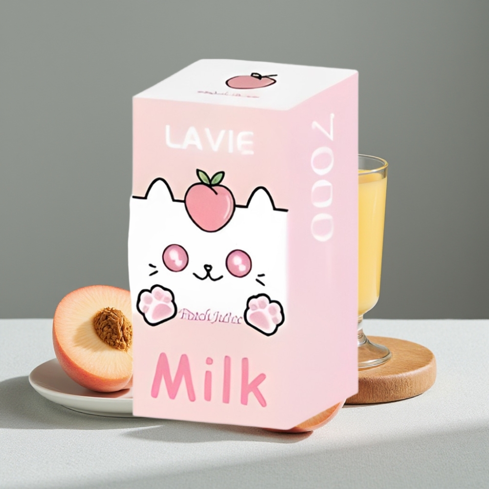 LAVIE Milk 7000 Puffs 16ML Pfirsichsaft großhandel vapes Austria