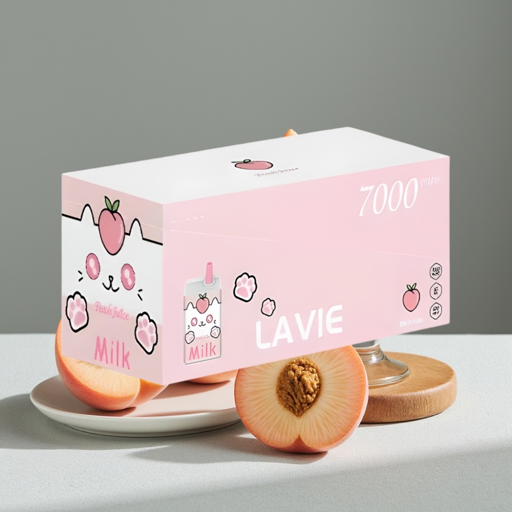 LAVIE Milk 7000 Puffs 16ML Pfirsichsaft großhandel vapes Austria
