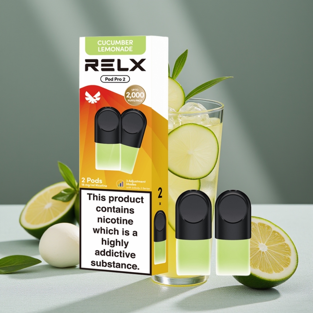 RELX Pod Pro 2 600 Züge Gurken-Limonade 1,8% großhandel vapes Austria