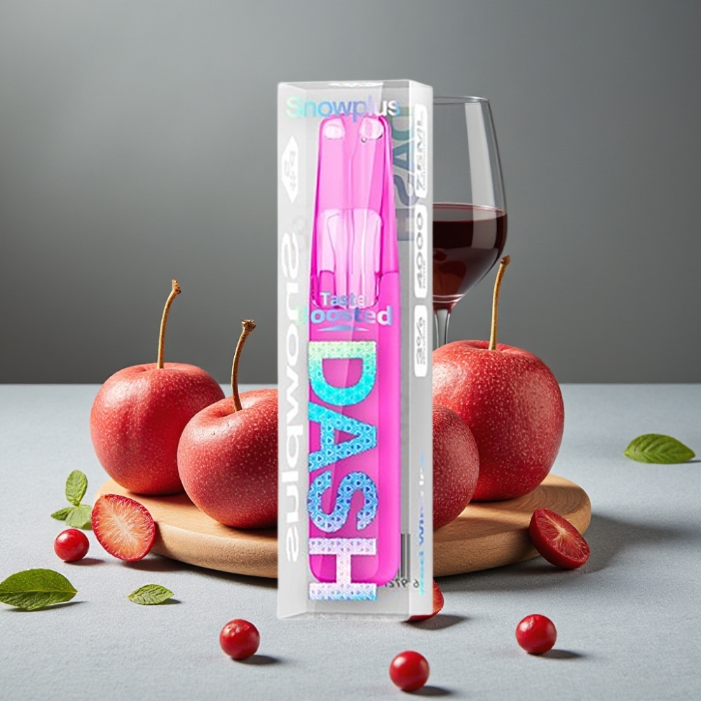 Snowplus Dash 4000 Puffs Keramik 7,5ml Rotwein-Eis großhandel vapes Austria