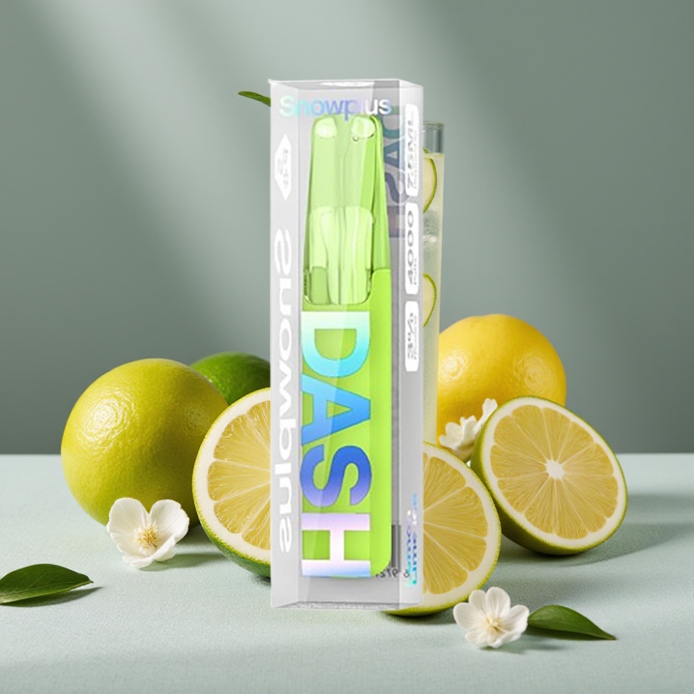 Snowplus Dash 4000 Puffs Keramik Zitronenlimette Eis
