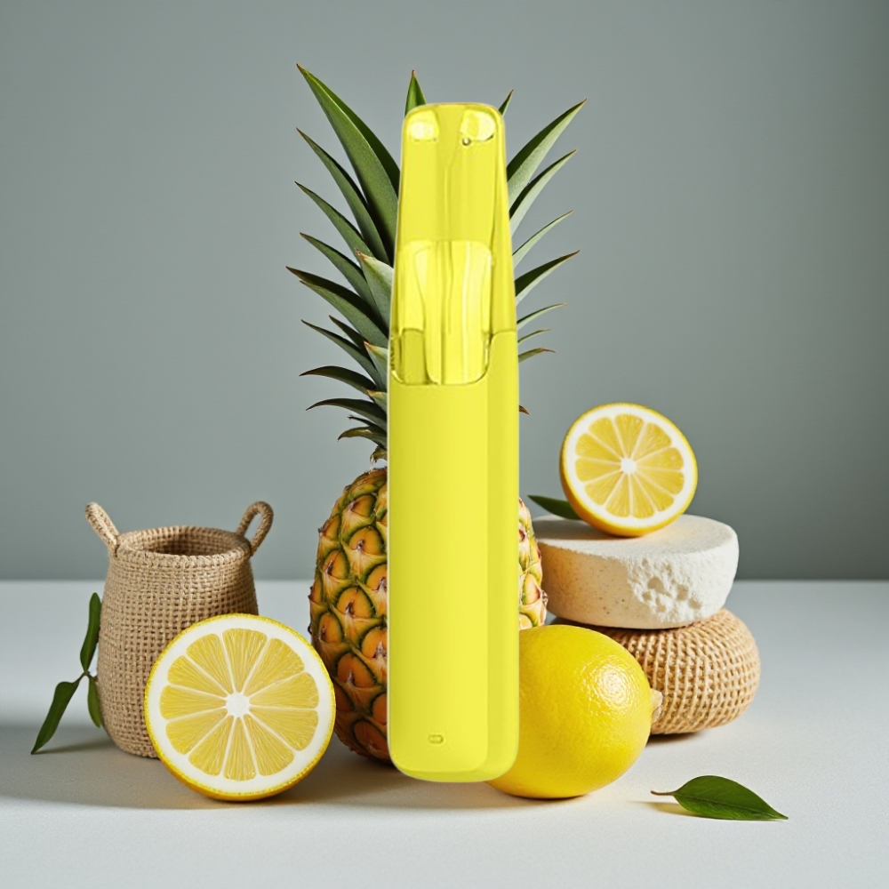 Snowplus Dash 4000 Puffs Zitrone-Ananas Keramik 530 mAh