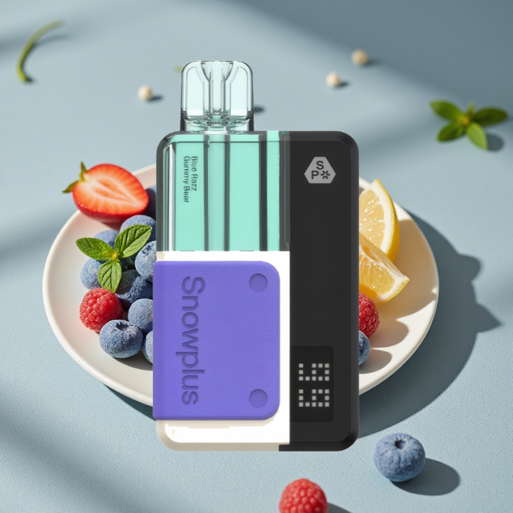 Snowplus Swift 15000 Puffs Dual Mesh Blaue Razz Gummibärchen