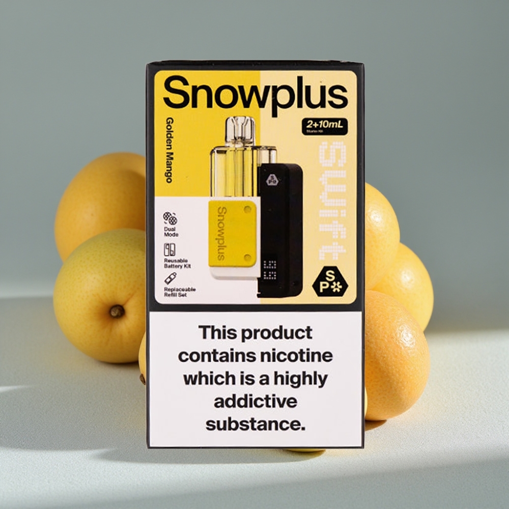 Snowplus Swift 5000 Puffs 1000 mAh Goldene Mango großhandel vapes Austria