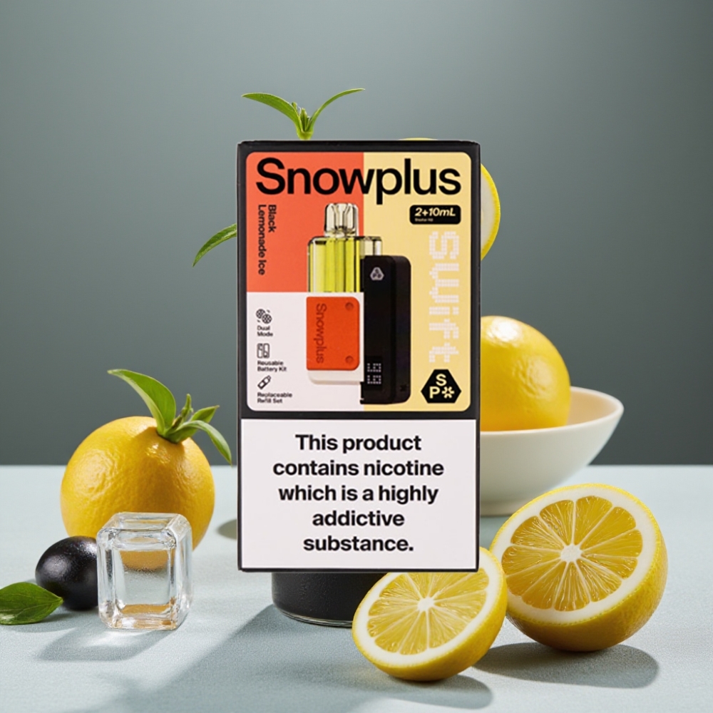 Snowplus Swift 5000 Puffs 1000 mAh Schwarz Limonade Eis