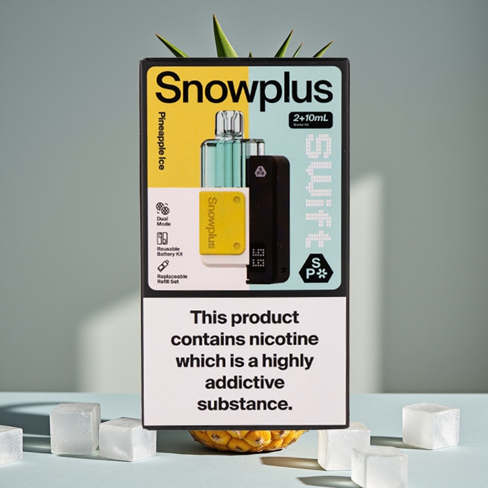Snowplus Swift 5000 Puffs Dual Mesh Ananas Eis großhandel vapes Austria