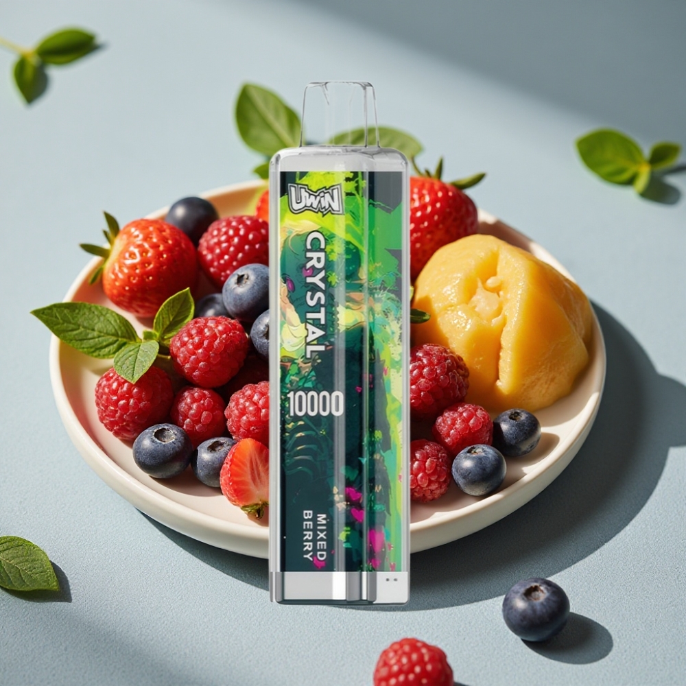 UWIN Crystal 10000 Puffs 18ml Beerenmix RGB großhandel vapes Austria