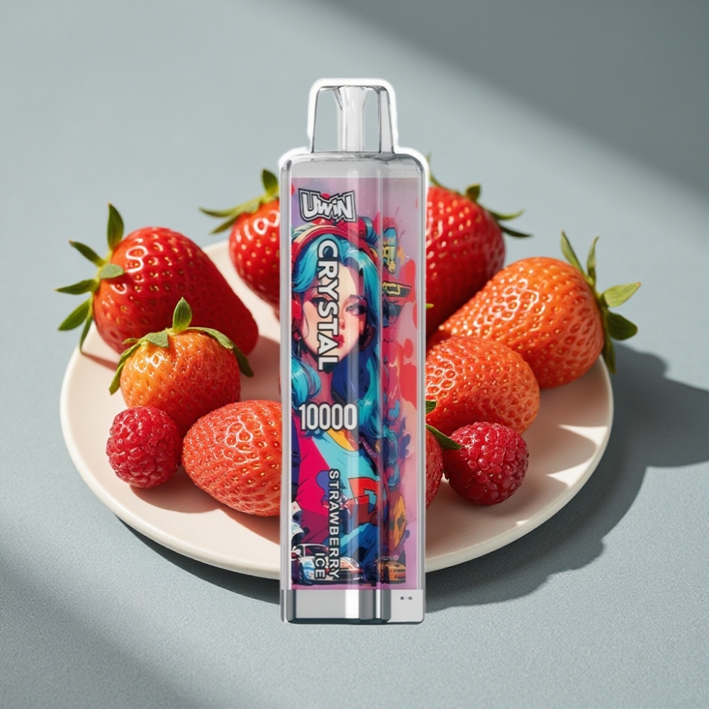 UWIN Crystal 10000 Puffs 18ml Erdbeer-Eis großhandel vapes Austria