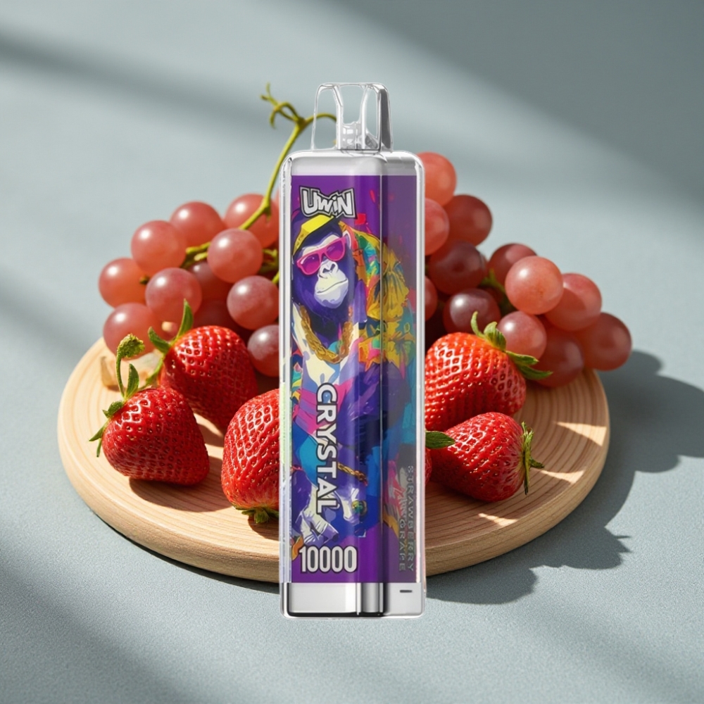 UWIN Crystal 10000 Puffs 18ml Erdbeer-Traube großhandel vapes Austria