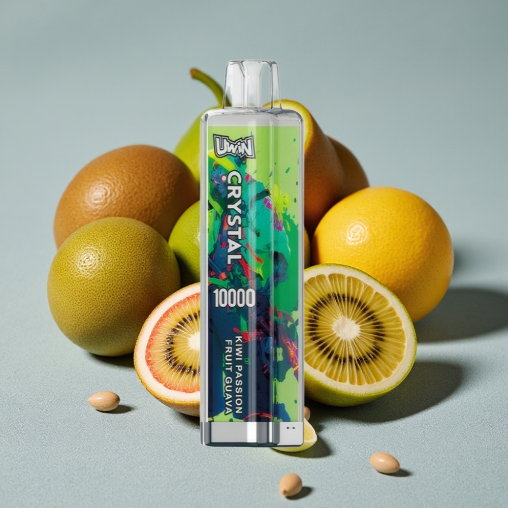 UWIN Crystal 10000 Puffs 18ml Kiwi Passionsfrucht Guava