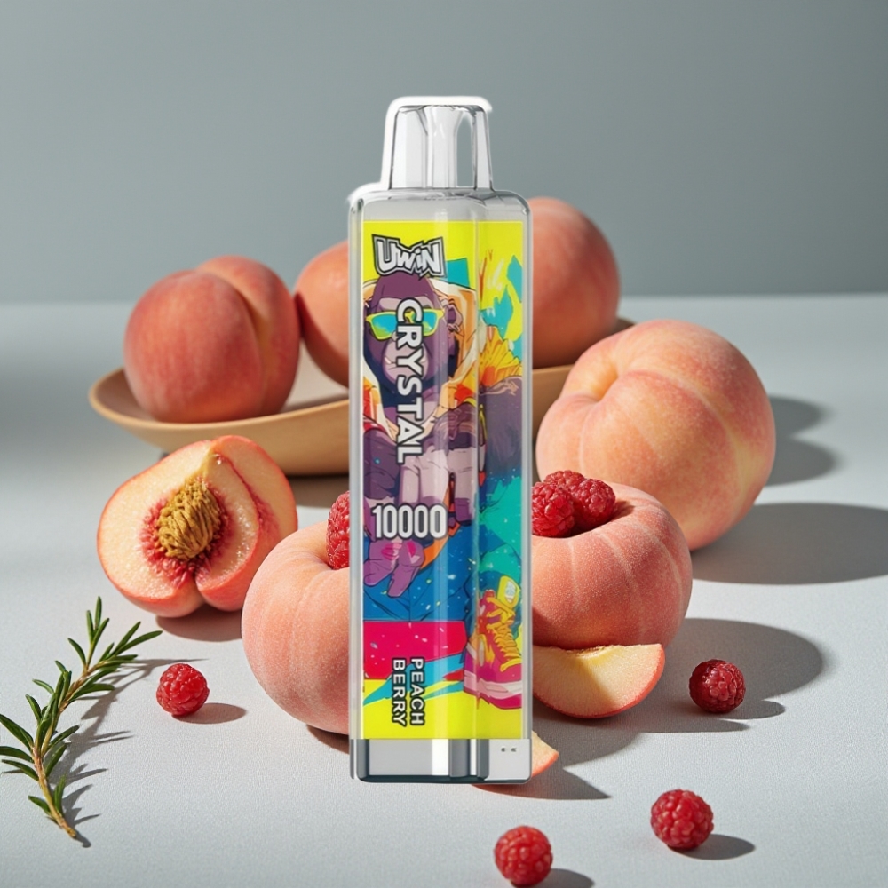 UWIN Crystal 10000 Puffs 18ml Pfirsich-Beere großhandel vapes Austria