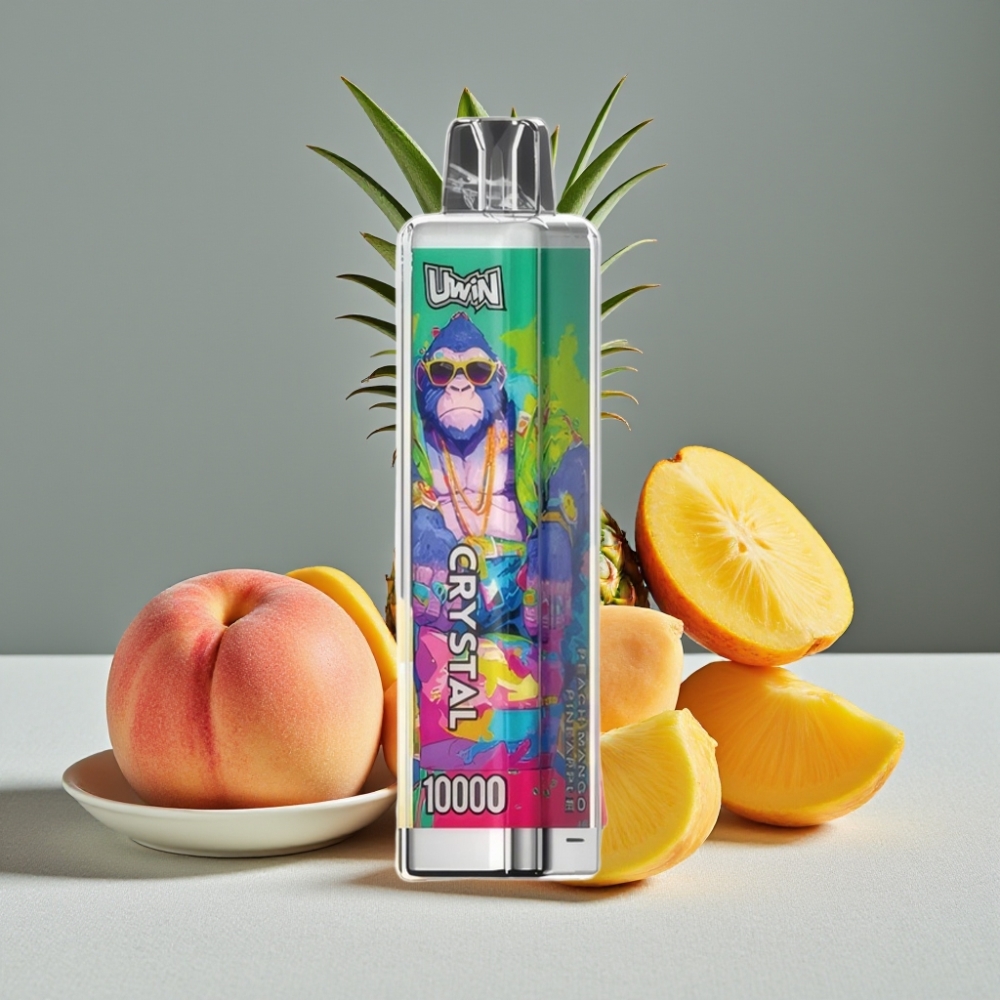 UWIN Crystal 10000 Puffs 18ml Pfirsich-Mango-Ananas