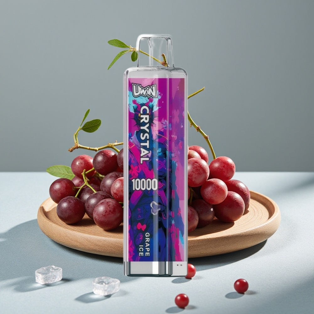 UWIN Crystal 10000 Puffs 18ml Trauben-Eis RGB großhandel vapes Austria