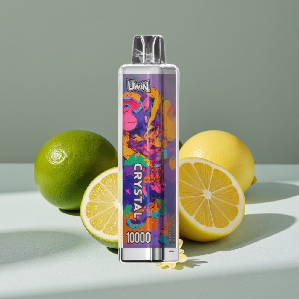 UWIN Crystal 10000 Puffs 18ml Zitronenlimette RGB großhandel vapes Austria