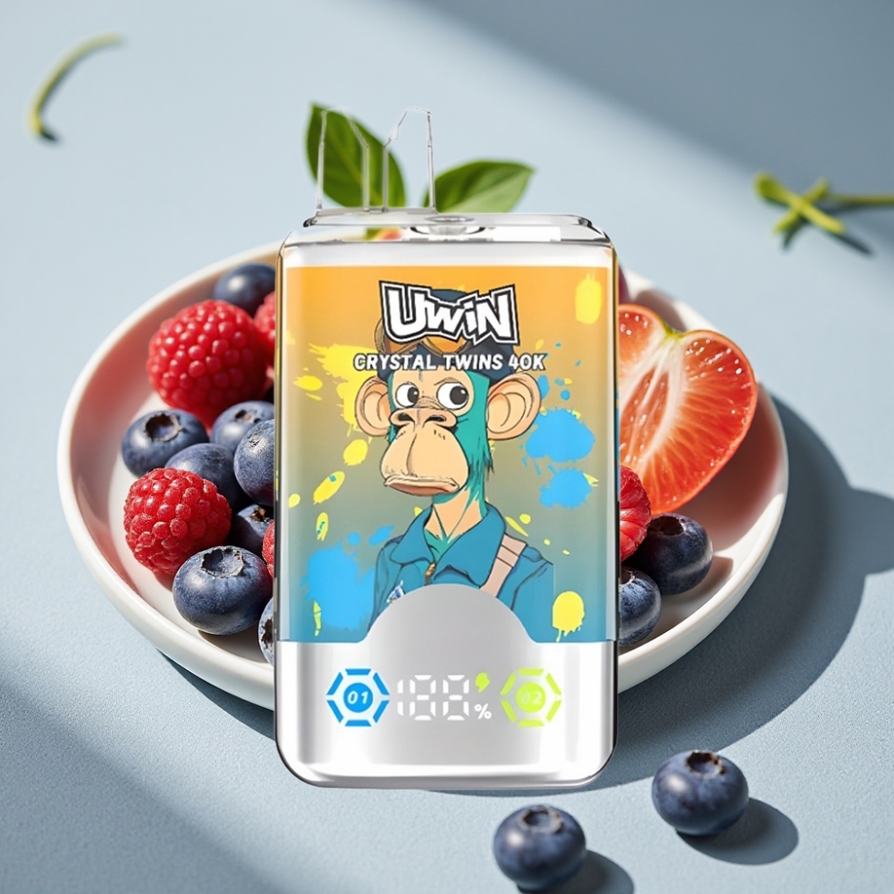 UWIN Crystal Twins 40000 Puffs 0.6 Ohm & 32ml großhandel vapes Austria