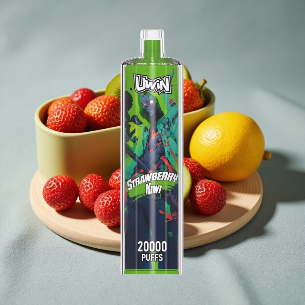 Uwin Shisha Hookah Crystal 20000 Puffs 22ml Erdbeer-Kiwi
