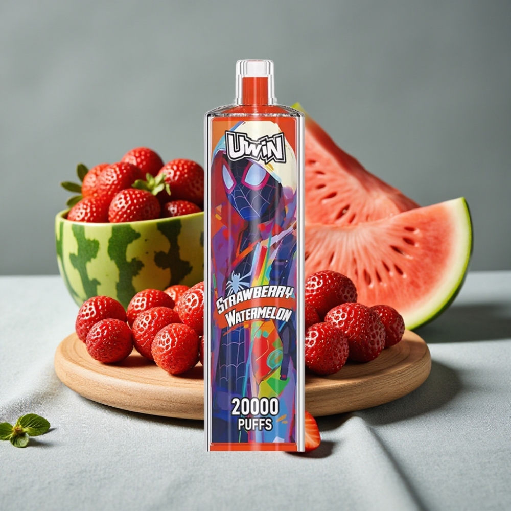 Uwin Shisha Hookah Crystal 20000 Puffs 22ml Erdbeer-Wassermelone