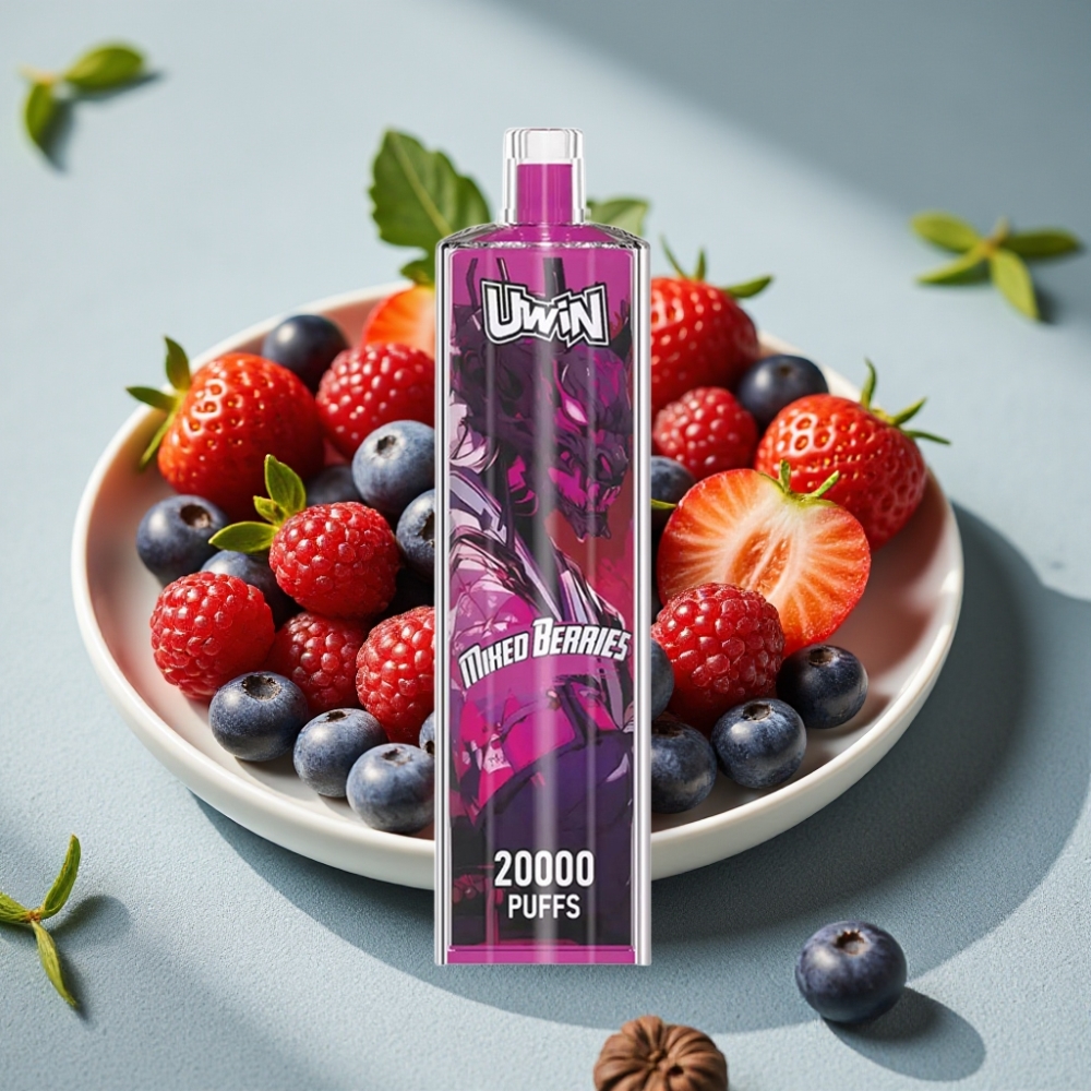 Uwin Shisha Hookah Crystal 20000 Puffs 22ml Gemischte Beeren