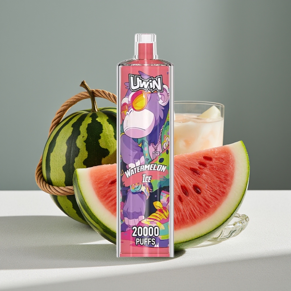 Uwin Shisha Hookah Crystal 20000 Puffs 22ml Wassermelone Eis